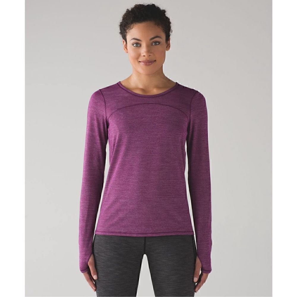 Womens Lululemon On Track Long Sleeve